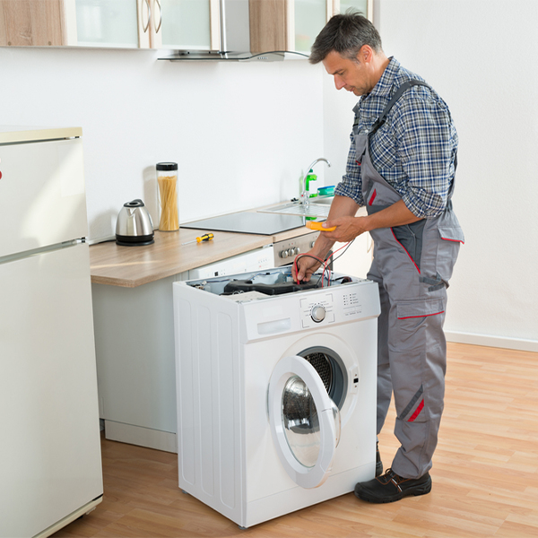 can you walk me through the steps of troubleshooting my washer issue in Parkerfield Kansas